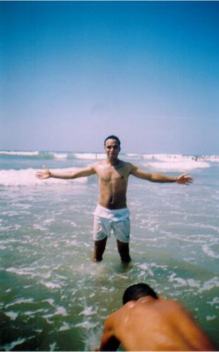 moi a la plage